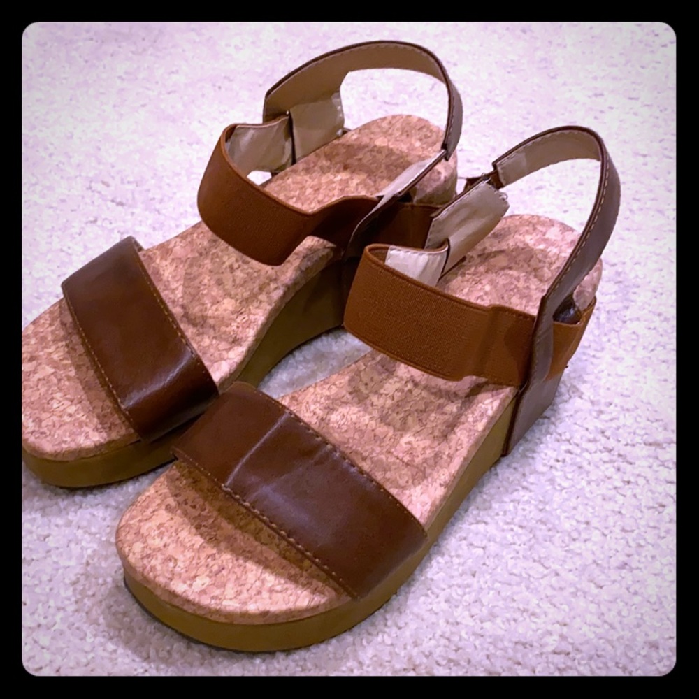 Women’s Cork Wedge Sandals